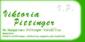 viktoria pittinger business card